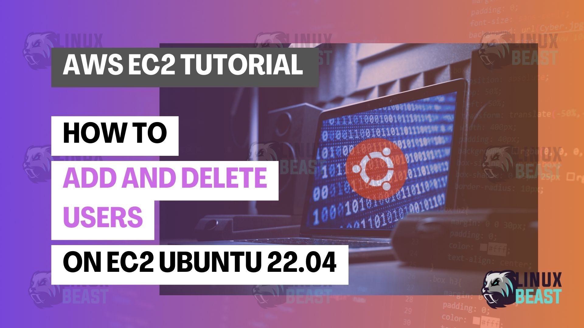 How to Add and Delete Users on EC2 Ubuntu 22.04