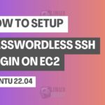 How to Setup Passwordless SSH Login on EC2 Ubuntu 22.04