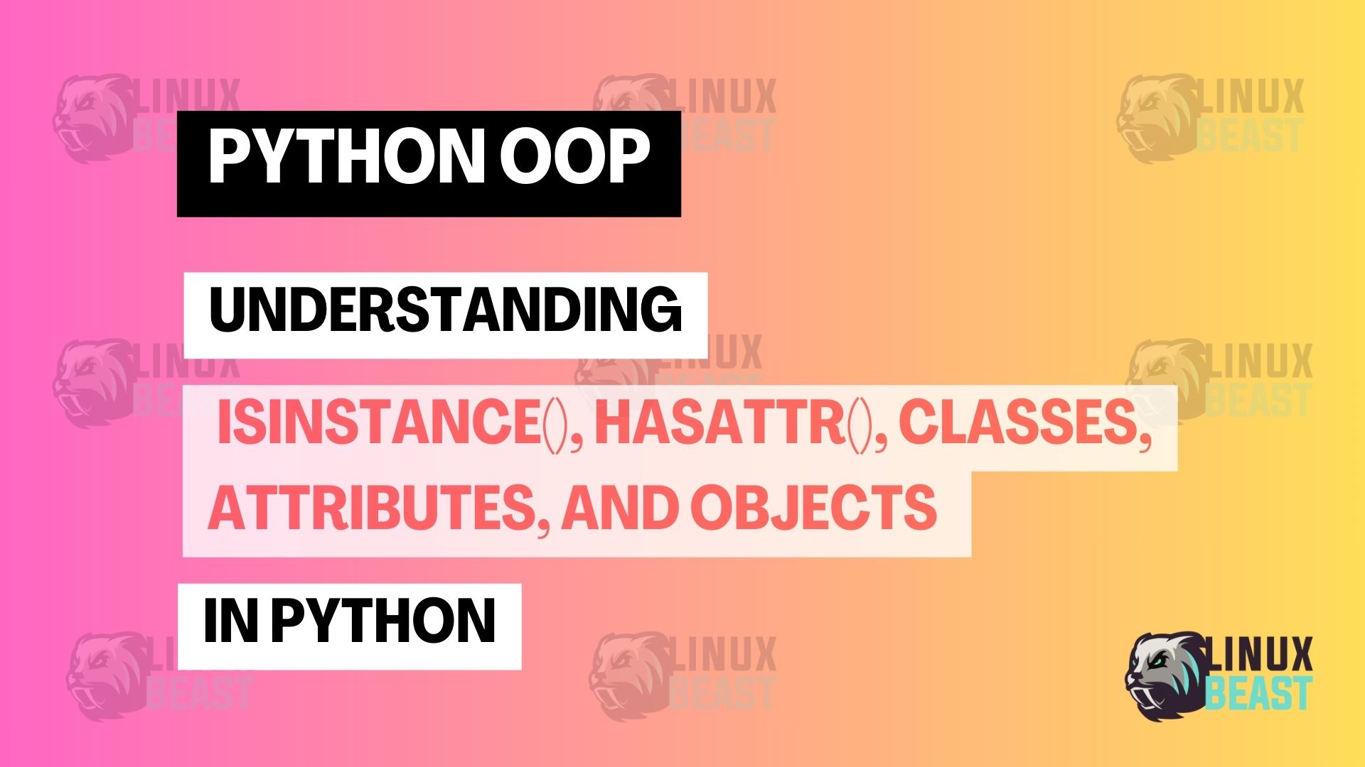 Python classes, attributes and object tutorial