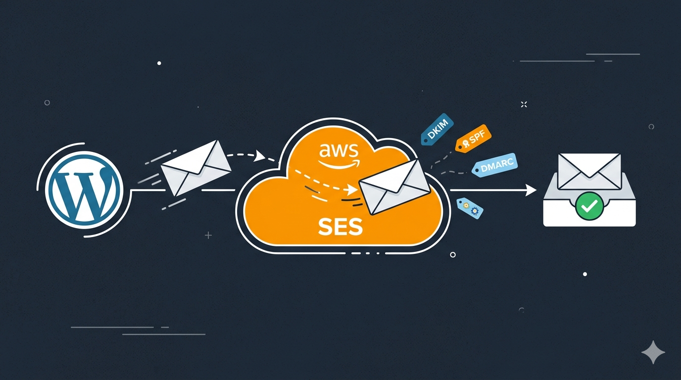 How to Send WordPress Emails via Amazon SES on AWS Lightsail